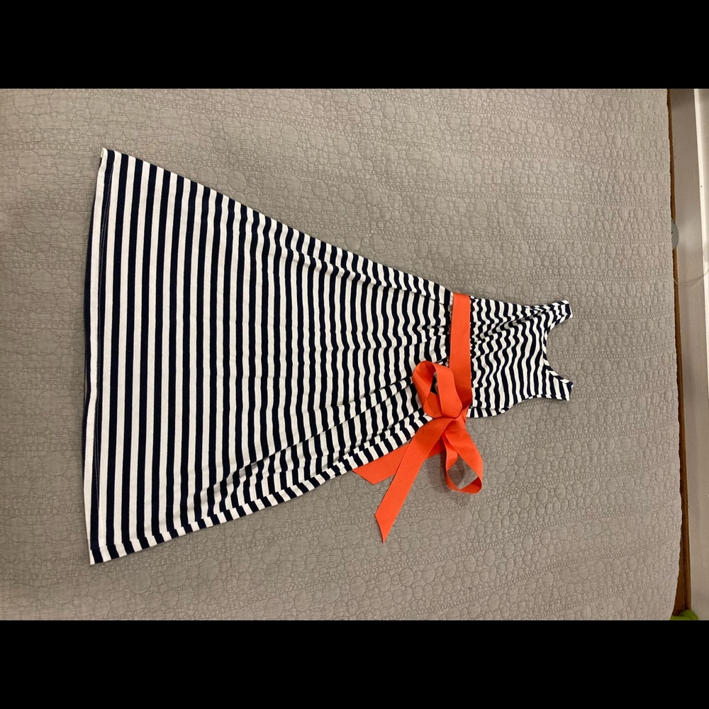Long striped bailey boys dress ( size 6x )